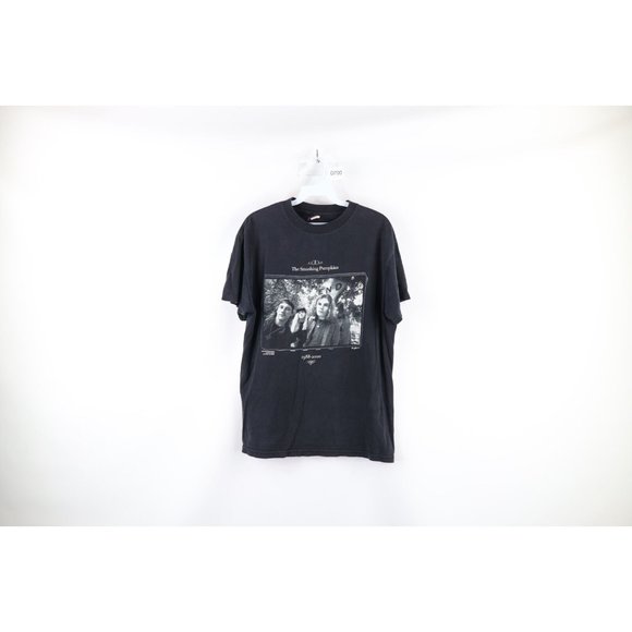 Vintage Y2K 2000 Medium 1988-2000 Faded The Smashing Pumpkins Band Tour T-Shirt
